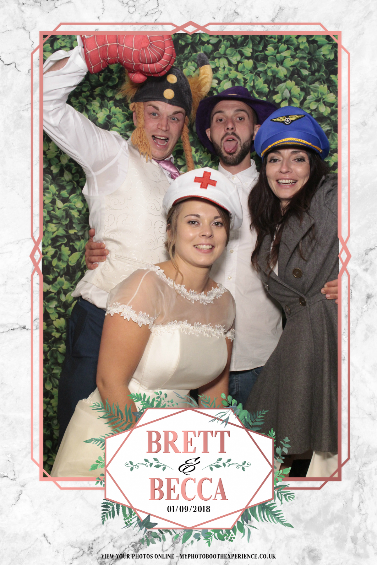 Brett & Becca's Wedding | View more photos from the event at gallery.myphotoboothexperience.co.uk/u/MyPhotoBoothExperienceLtd/Brett-Beccas-Wedding